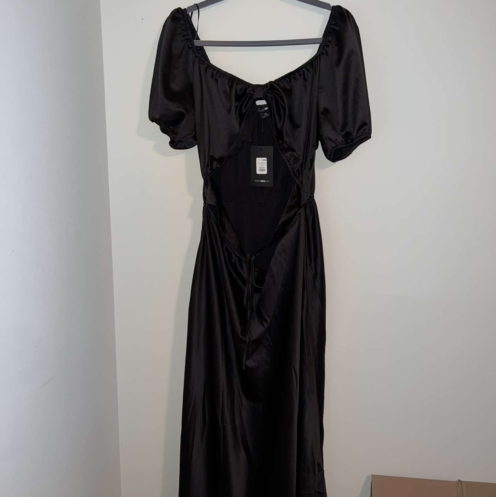 Fashion Nova Satin Maxi dress